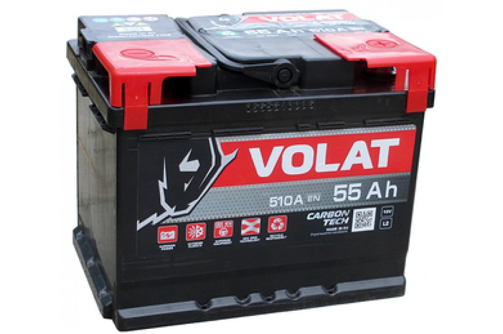 Аккумулятор VOLAT Ultra 55 А/ч 530 А Аккумулятор VOLAT Ultra 55 А/ч 530 А