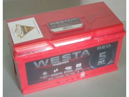 Аккумулятор Westa RED 100 А/Ч, 910А 