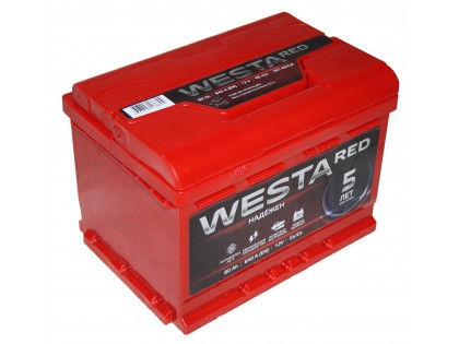 Аккумулятор Westa RED 60 a/h 640A