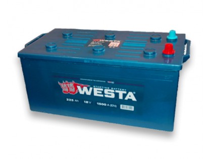 Аккумулятор Westa Standart 225 a/h 1500A e/n