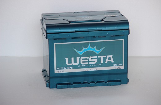 Аккумулятор Westa 55 a/h 510A