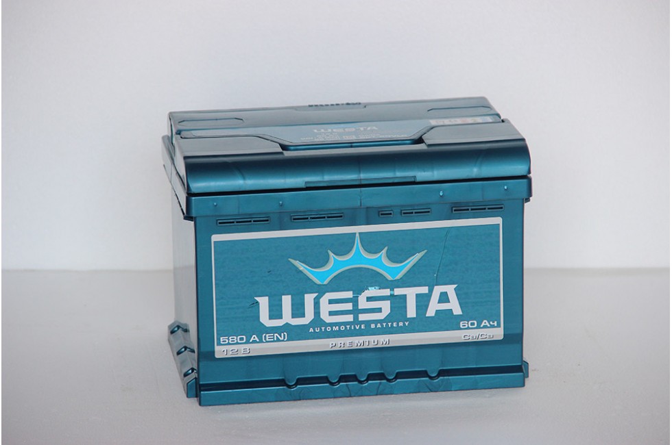 Аккумулятор Westa 60 a/h 600A L+R+