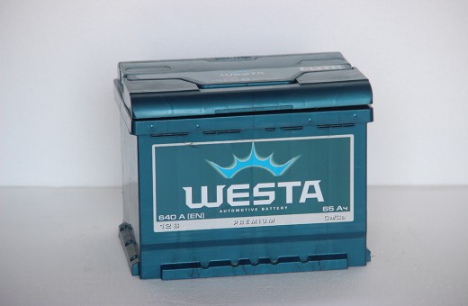 Аккумулятор Westa 65 a/h 640A