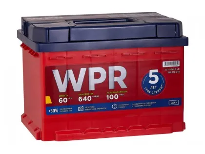 Аккумулятор WPR Premium 60 a/h 640A