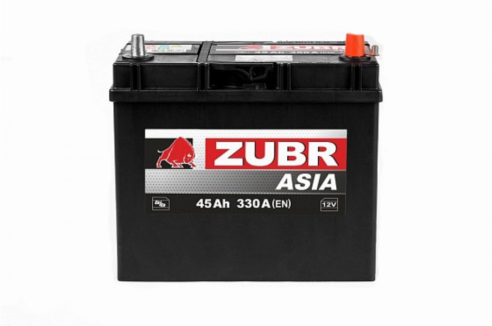 Аккумулятор Zubr Ultra ASIA 45 A/h 330А R+