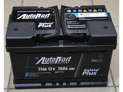 Аккумулятор Autopart Galaxy Plus 77 A/h 750A R+