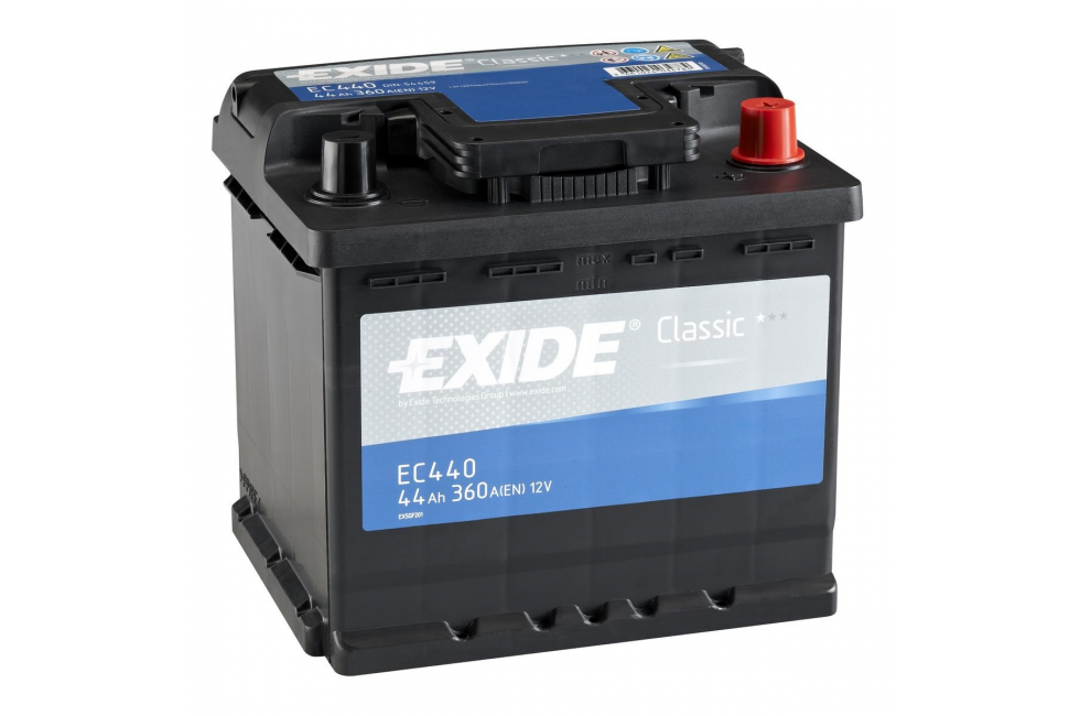 Аккумулятор Exide Classic EC440 (44 A/h), 360A R+