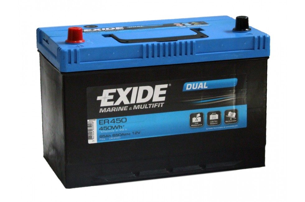 Аккумулятор Exide ER450 (95 A/h), 650A L+