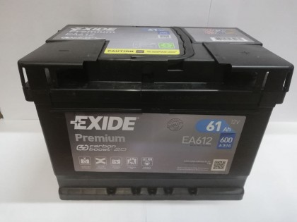 Аккумулятор Exide Premium 61 a/h R 600A (EN)