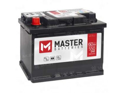 Аккумулятор MASTER BATTERIES 60 A/h 500A L+
