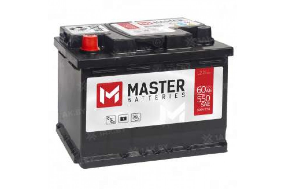 Аккумулятор MASTER BATTERIES 60 A/h 500A L+