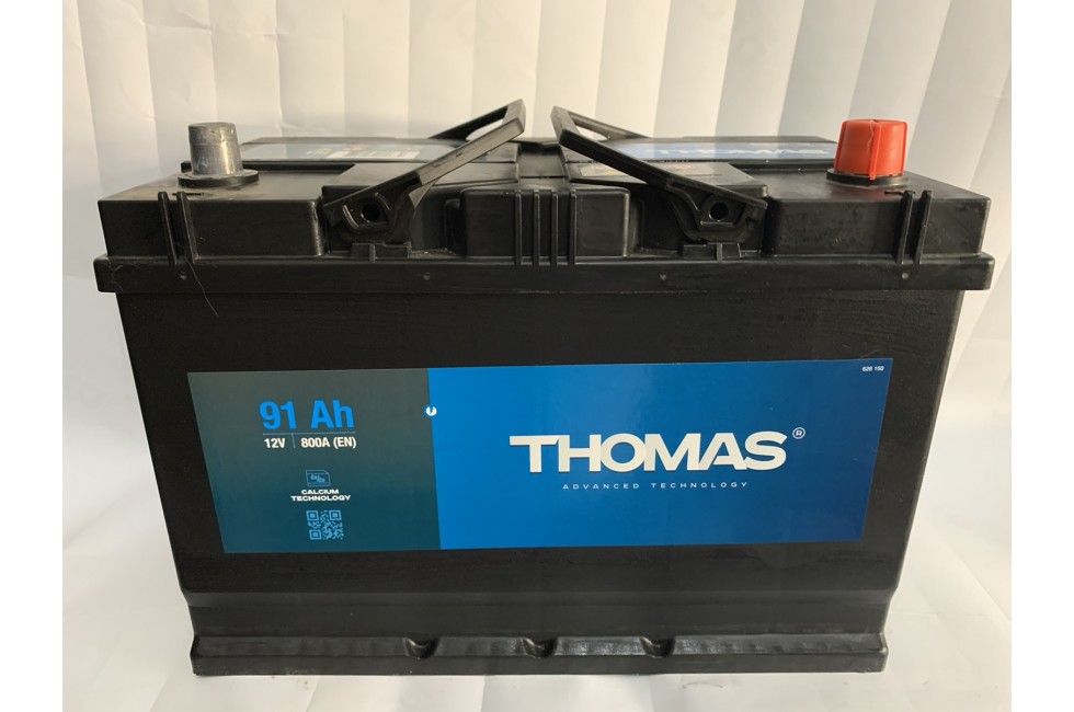 Аккумулятор Thomas Asia 91 A/h 800A R+