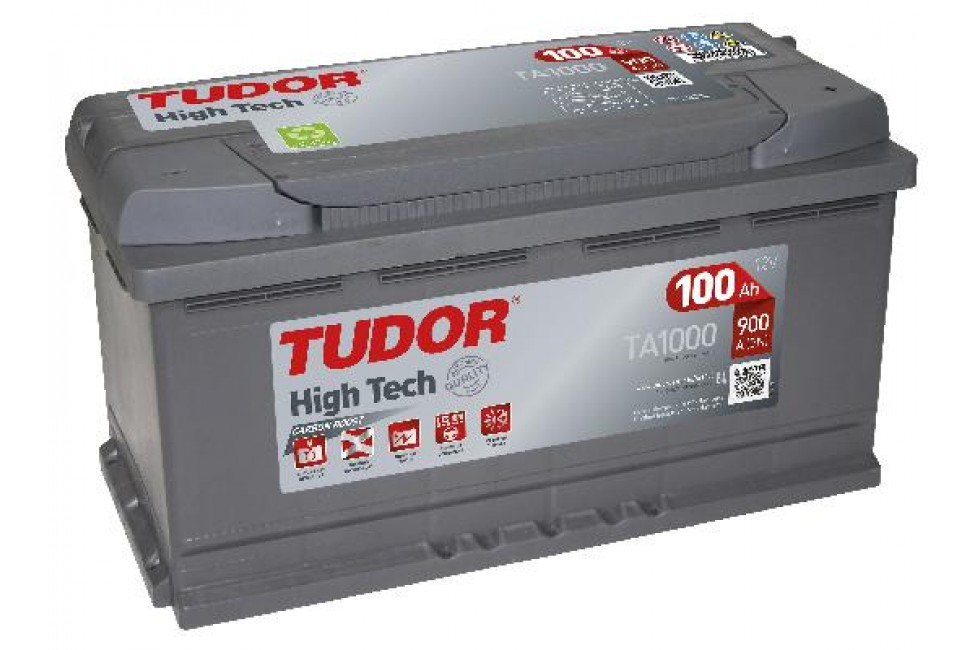 Аккумулятор Tudor High Tech TA1000 100 А/ч 900A