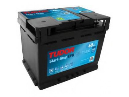 Аккумулятор TUDOR Start-Stop EFB TL600 60 A/h 640A R+