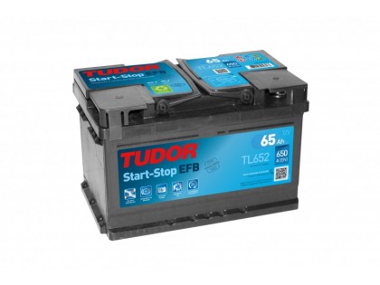 Аккумулятор TUDOR Start-Stop EFB TL652 65 A/h 650A R+