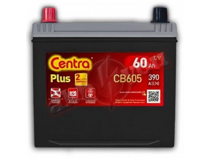 Аккумулятор Centra Plus CB605 60 А/ч 390A L+