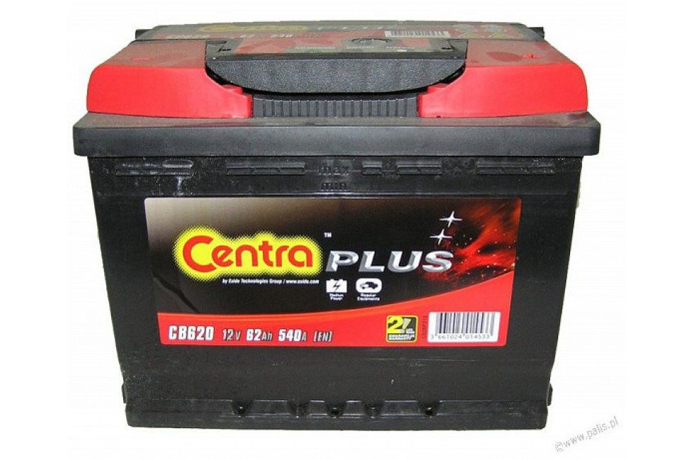 Аккумулятор Centra Plus CB620 62 А/ч 540A R+