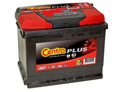 Аккумулятор Centra Plus CB621 62 А/ч 540A L+