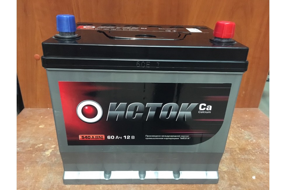 Аккумулятор ИСТОК Asia 60 a/h 540А Аккумулятор ИСТОК Asia 60 a/h 540А