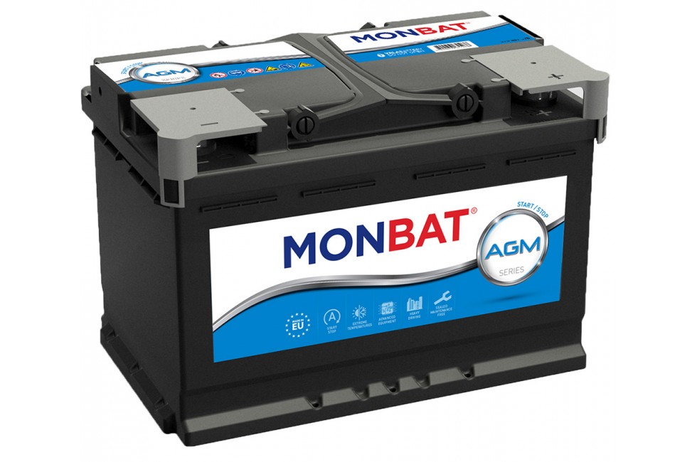 Аккумулятор Monbat AGM (80 A/h), 840A R+