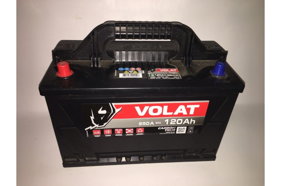 Аккумулятор VOLAT Ultra 120 A/h 950А L+ Аккумулятор VOLAT Ultra 120 A/h 950А L+