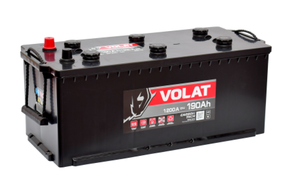 Аккумулятор VOLAT Ultra Truck 190 A/h 1200A R+ Аккумулятор VOLAT Ultra Truck 190 A/h 1200A R+