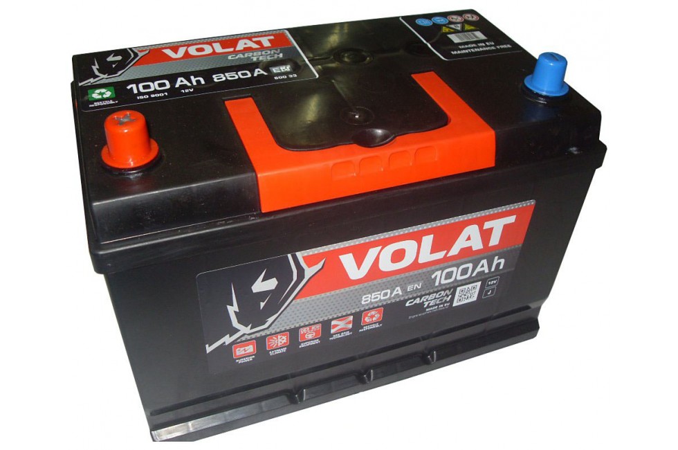 Аккумулятор VOLAT Ultra ASIA 100 A/h 920A L+