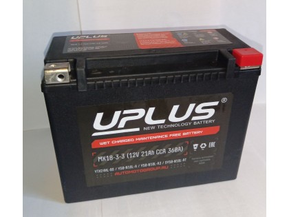 Аккумулятор UPLUS Super Star MX 18-3 12 V 21Ah R+