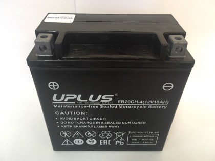 Аккумулятор UPLUS Super Star EB20CH-4 (YTX 20CH; YTX 16) (18Ah) L+