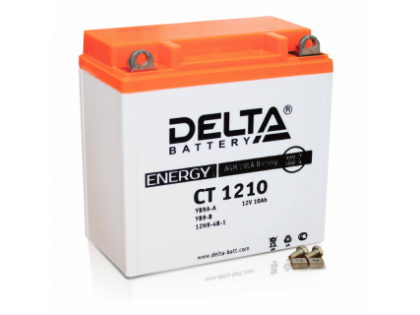 Аккумулятор Delta CT1210 (YB9A-A, YB9-B, 12N9-4B-1)