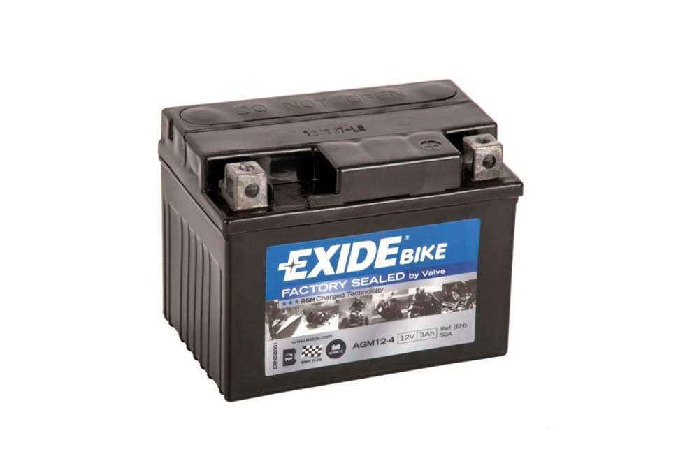 Аккумулятор Exide AGM12-4 (3 A/h), 50А R+