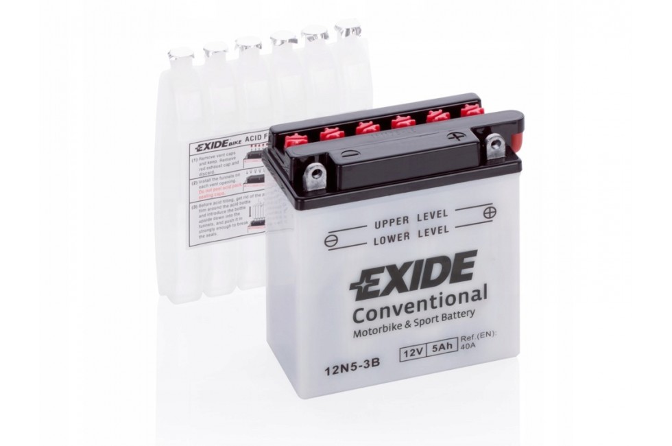 Аккумулятор Exide 12N5.5-3B (5.5 A/h), 45А R+ Аккумулятор Exide 12N5.5-3B (5.5 A/h), 45А R+