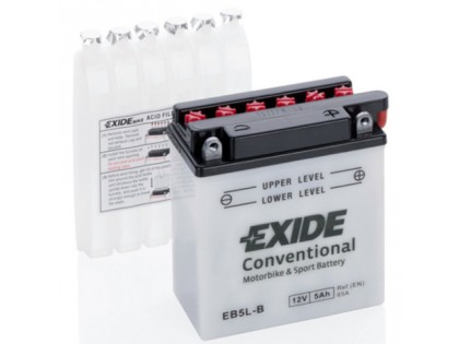 Аккумулятор Exide EB5L-B (5 A/h), 65А R+