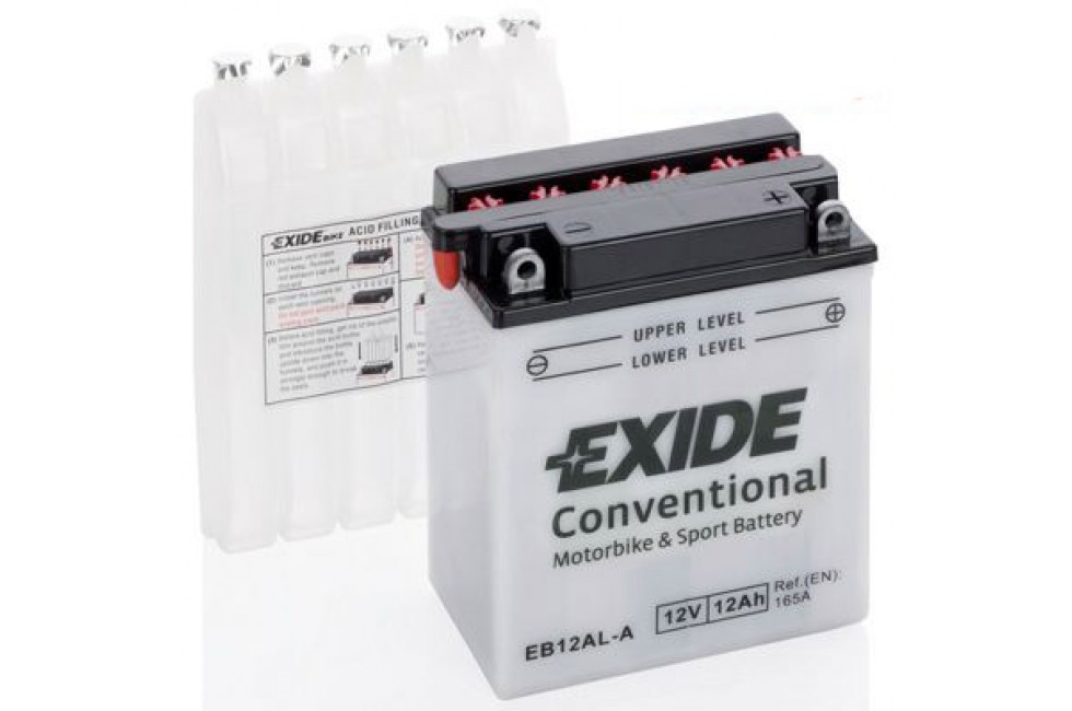 Аккумулятор Exide EB12AL-A (12 A/h), 165А R+ Аккумулятор Exide EB12AL-A (12 A/h), 165А R+