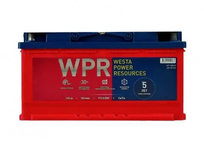 Аккумулятор WPR Premium 100 А/Ч, 910А 